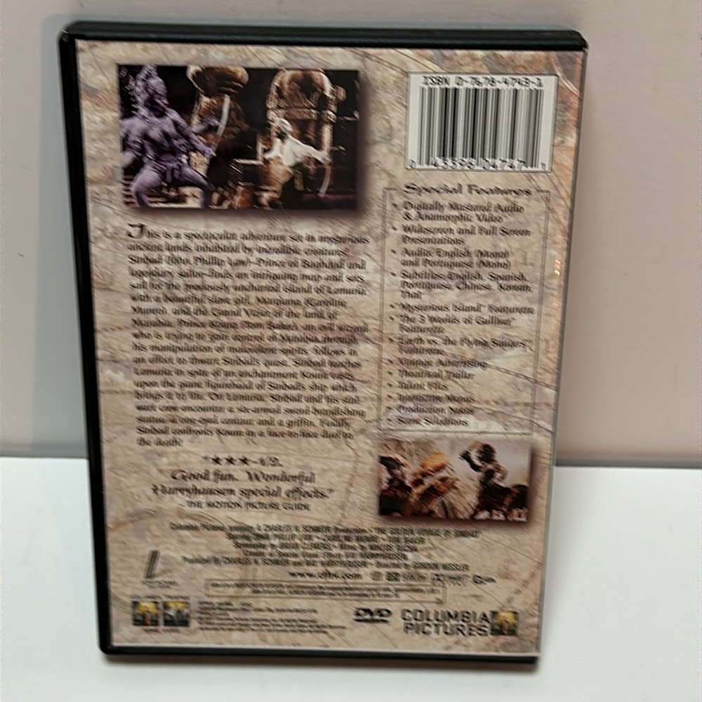 The Golden Voyage Of Sinbad DVD - Picture 3 of 4